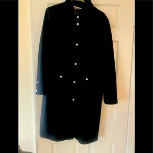 Black long wool Michael Kors jacket